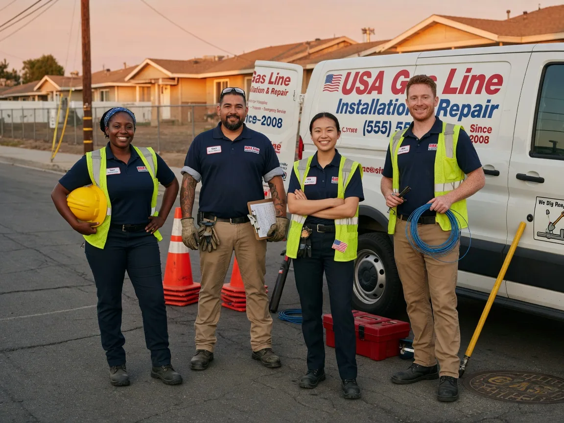 Gas Line Installation company in New Stanton, PA